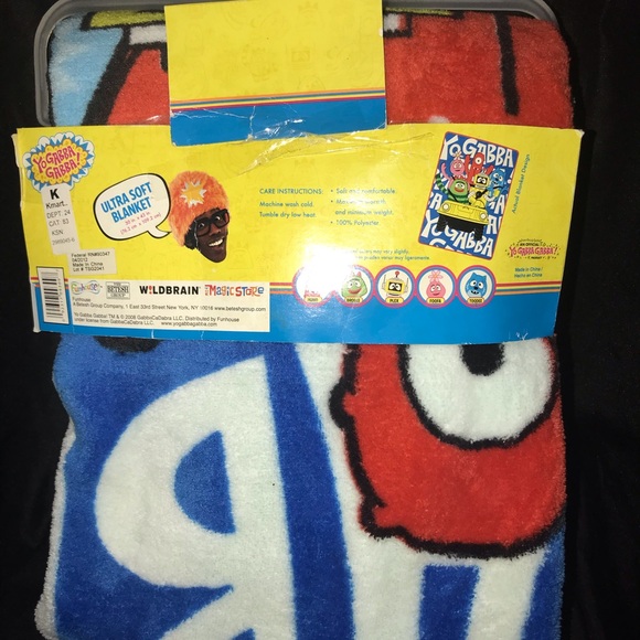 Yo Gabba Gabba Kids Blanket - Picture 3 of 6